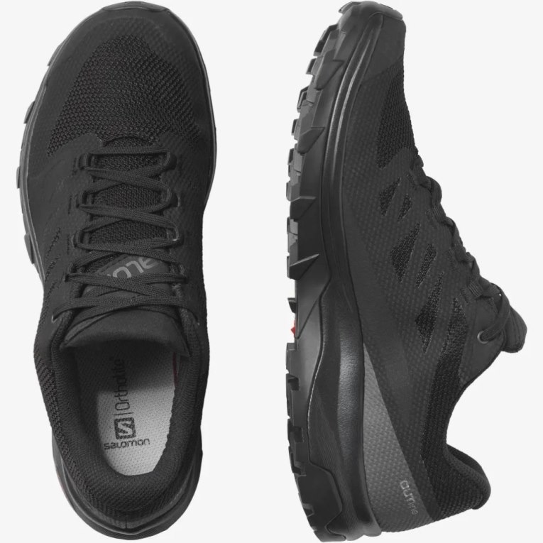 Salomon Outline GTX Men's Hiking Shoes Black | CA 19M78